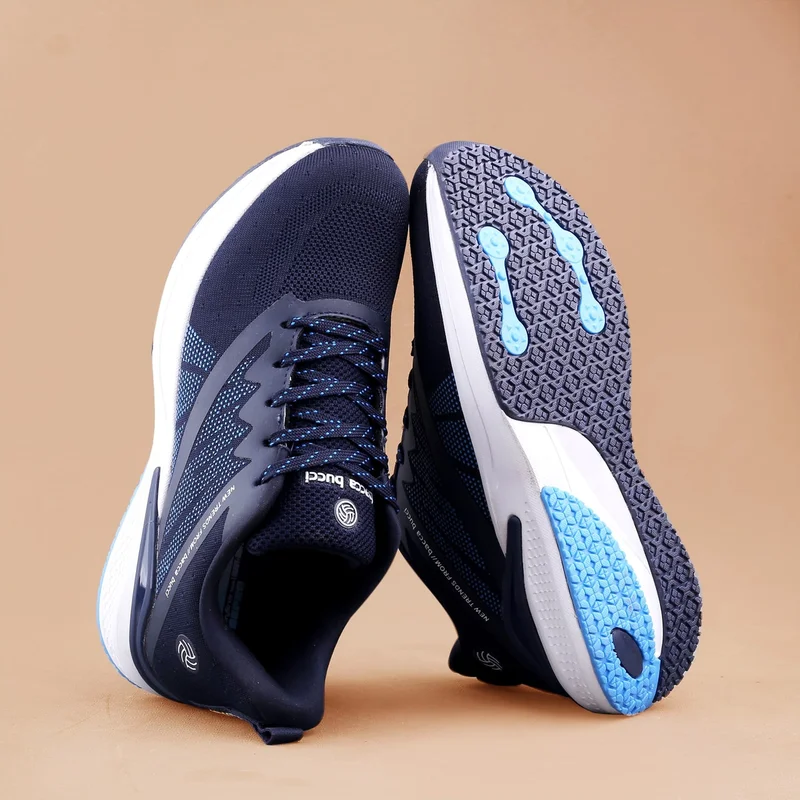 Bacca Bucci Blue Essential Everyday Walking and Running Shoes for Men | Best Price UAE